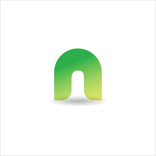 Letter N-logo sjabloon ontwerpelementen