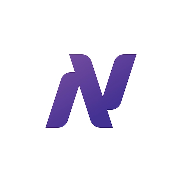 Letter N logo vector sjabloonelement