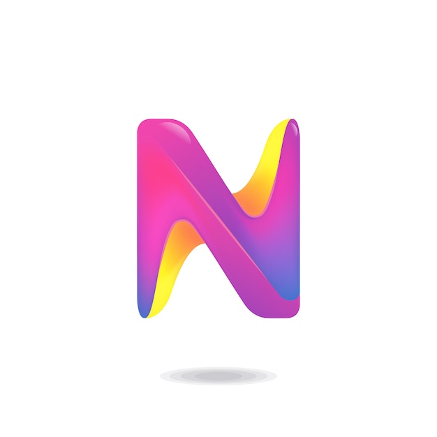 Lettera n logo