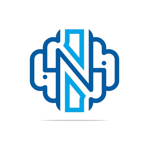 Letter n stock design