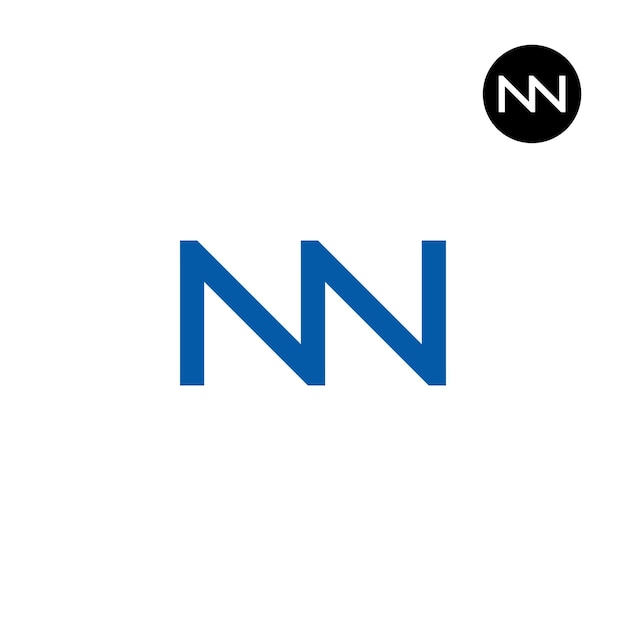 Letter NN Monogram Logo Design