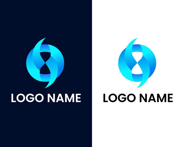 letter o en x modern logo ontwerpsjabloon