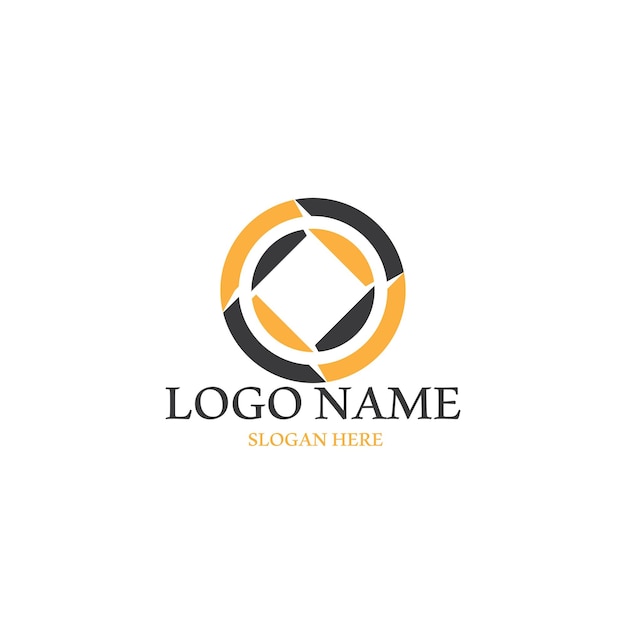 Vector letter o logo and vector template