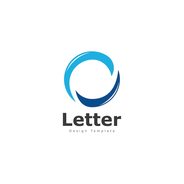 Vector letter o number 0 logo icon design template elements