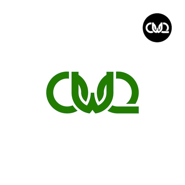 Letter OWQ Monogram Logoontwerp