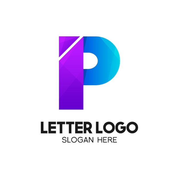 Logo aziendale lettera p