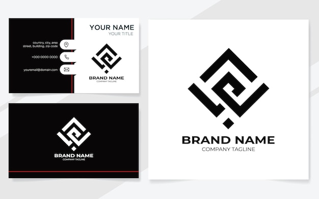 Letter p-logo. creatief logo-ontwerp.