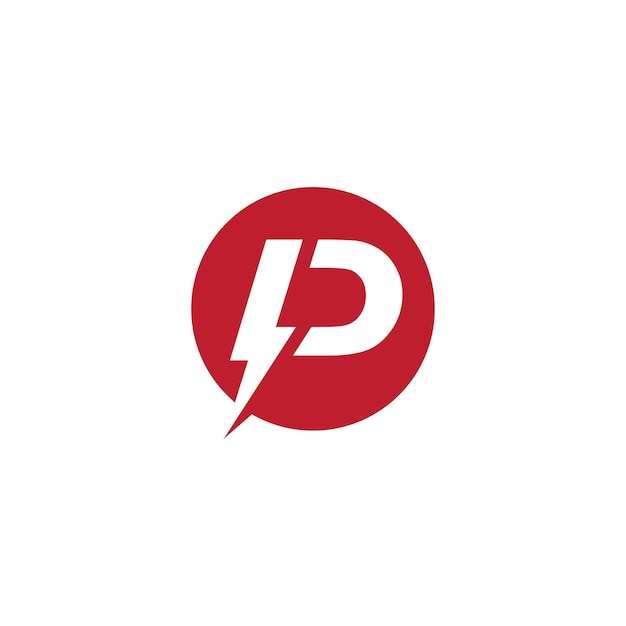 Letter P Logo Power