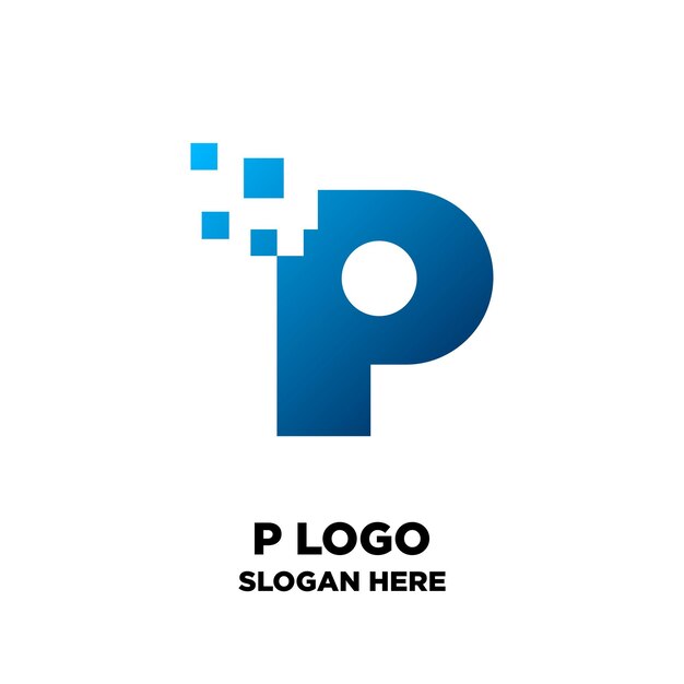 Letter P logo