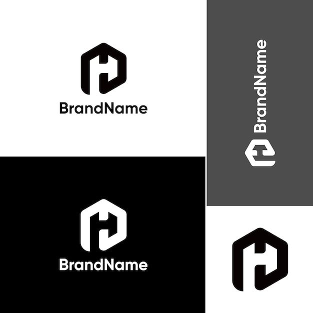 Premium Vector | Letter ph logo concept