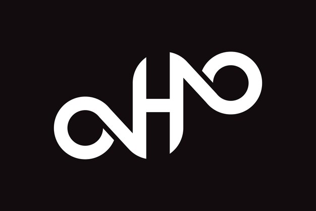 Letter q h b logo design