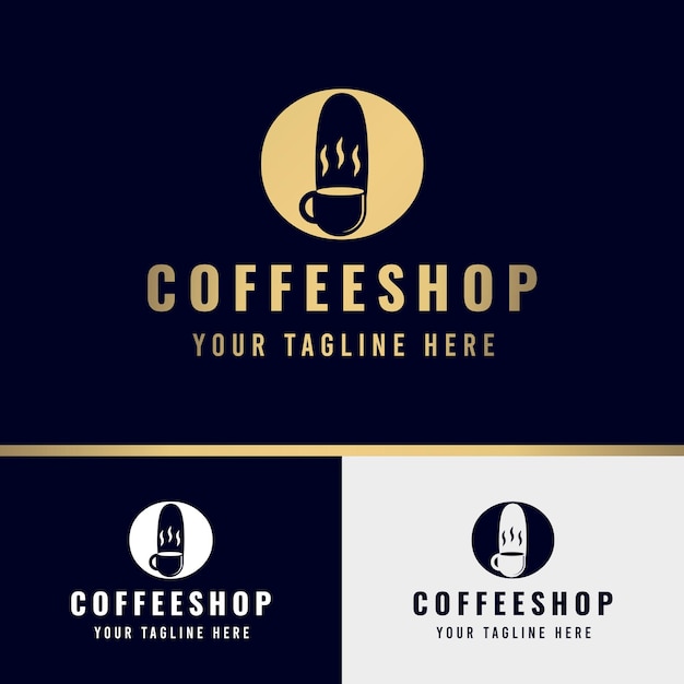 Letter Q Koffie Logo
