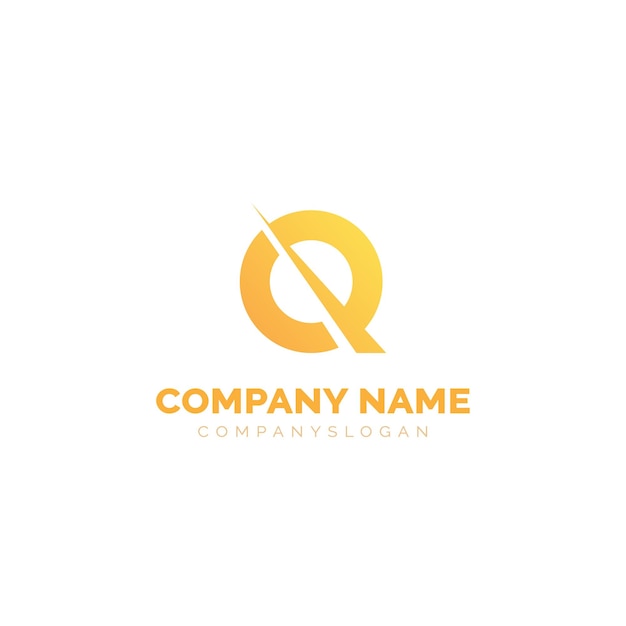 Lettera q logo design