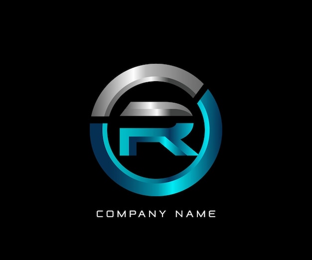 Vector letter r corporate logo design vector template