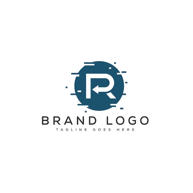 Vector letter r logo design vector template design for brand
