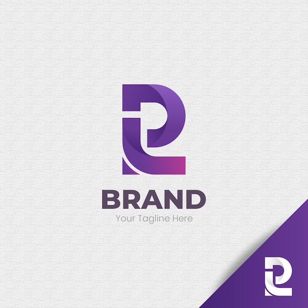 Letter r logo ontwerp