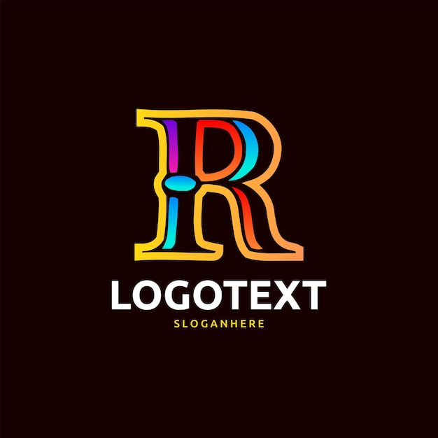 Logo della lettera r