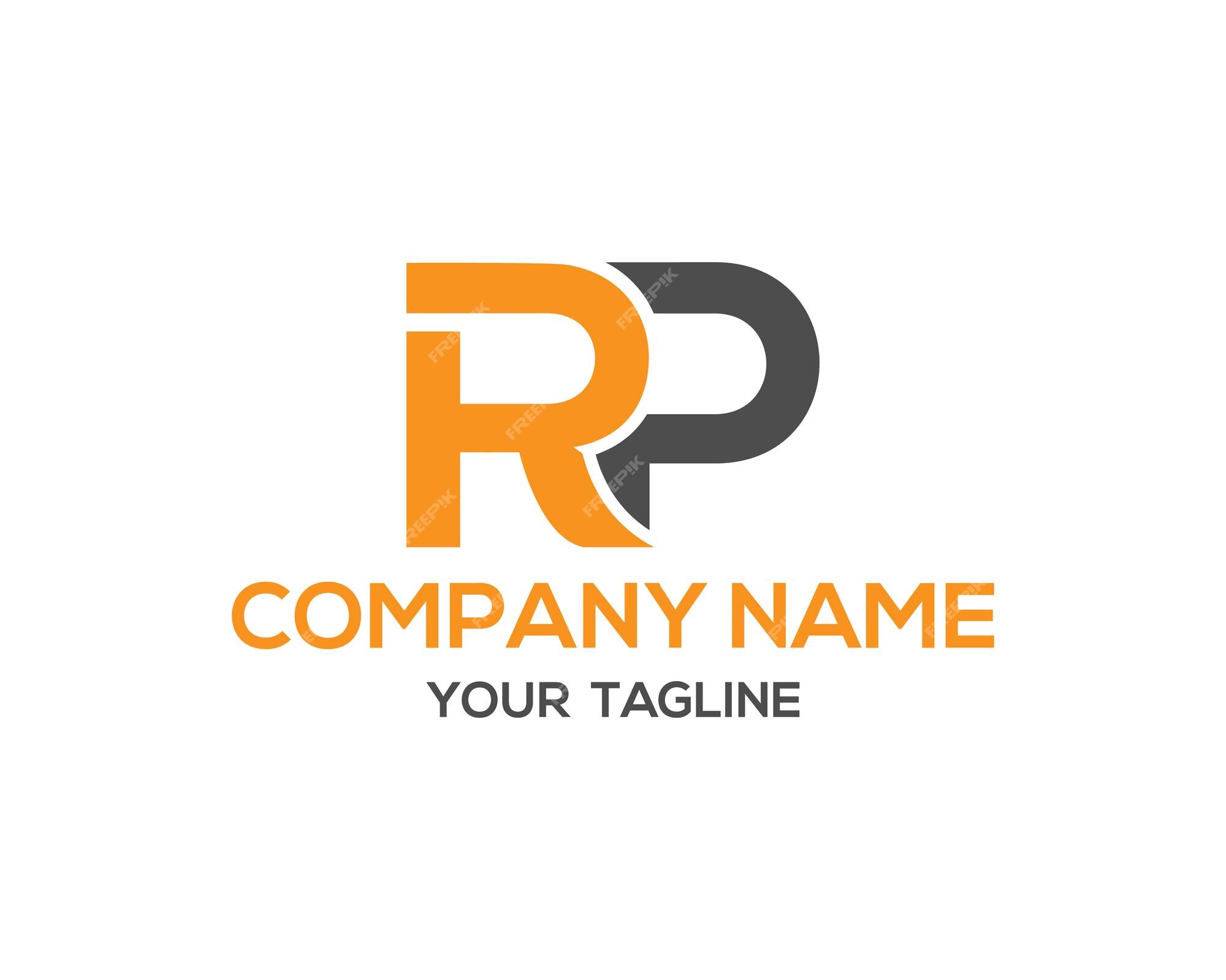 Premium Vector | Letter RP Abstract Logo Design Template Vector Graphic