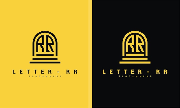 Vector letter rr logo icon design template premium vector premium vector