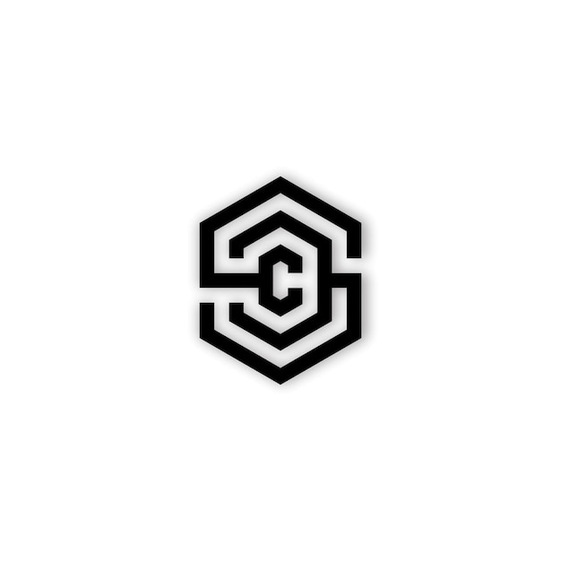 LETTER S AND C LOGO DESIGN