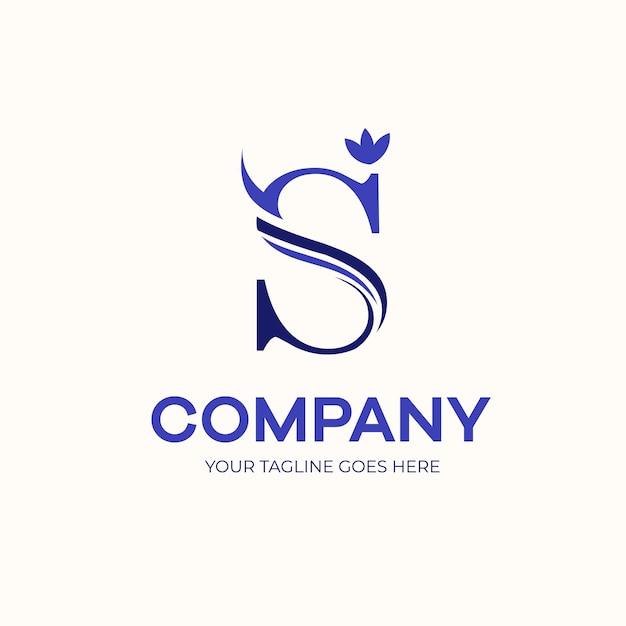 Vector letter s company logo vector template