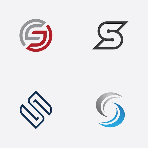 Letter S Initial Logo Design