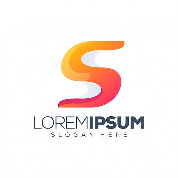 letter s logo design
