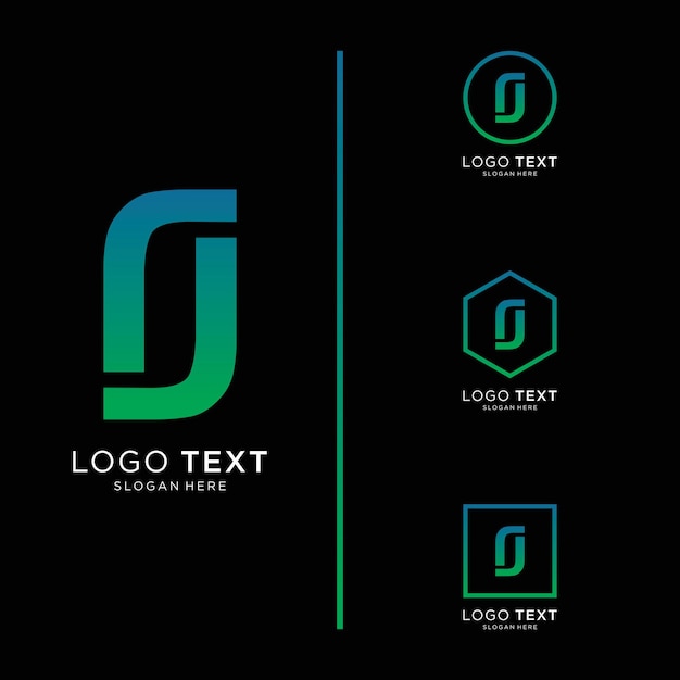 Vector letter s logo icon design template elements