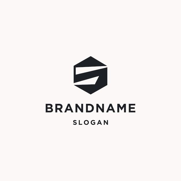 Premium Vector | Letter s logo icon flat design template