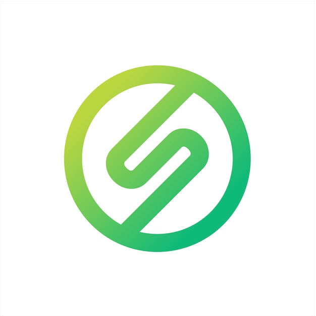 Vector letter s logo icon