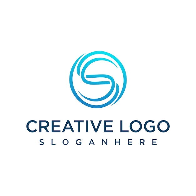 Letter S logo ontwerp sjabloon vectorafbeeldingen
