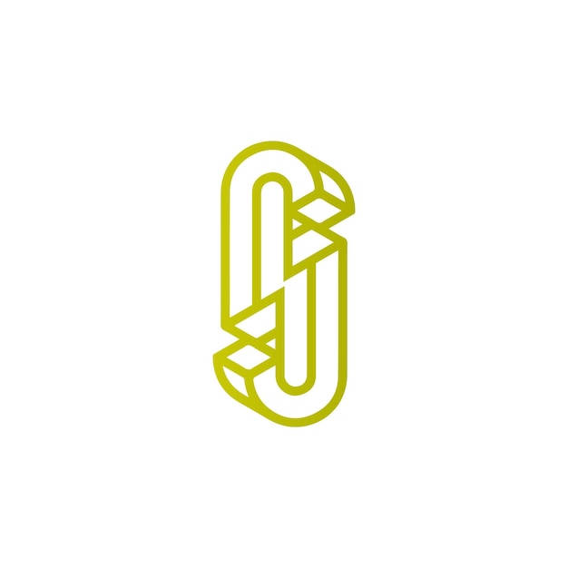 Letter S logo pictogram ontwerp sjabloon elementen moderne zakelijke, abstracte letter logo