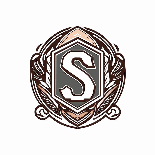 Letter S logo pictogram ontwerp sjabloon elementen