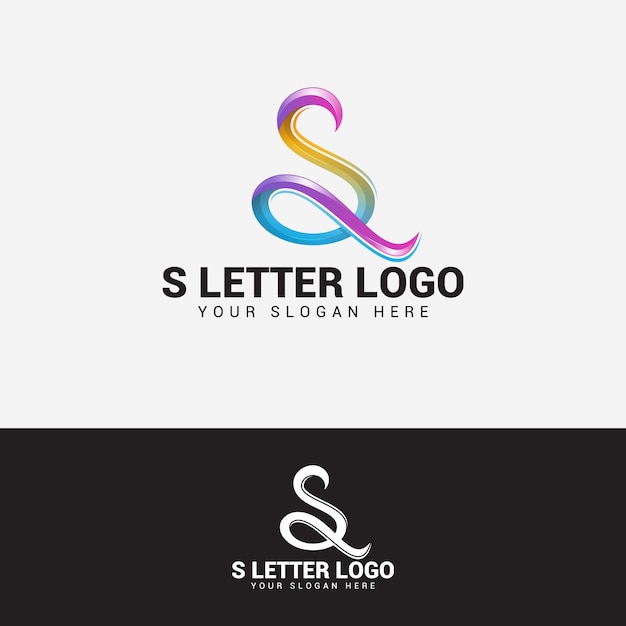 Letter S Logo vector ontwerpsjabloon