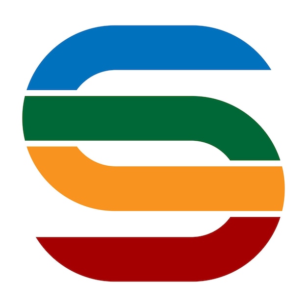 Letter S logo vector pictogrammalplaatje