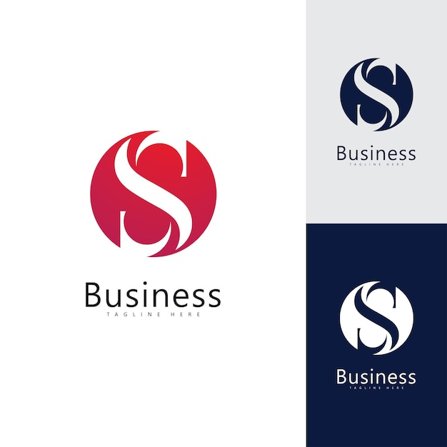 Letter S logo vector Simple Elegant Letter S Logo Design