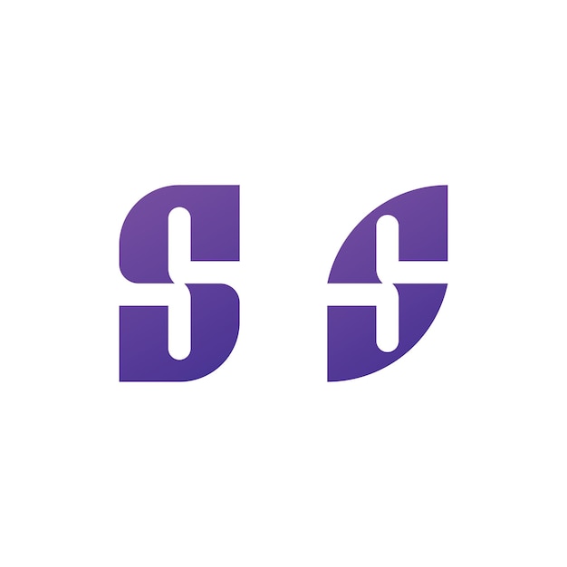 Letter s logo vector template creative s letter initial logo design