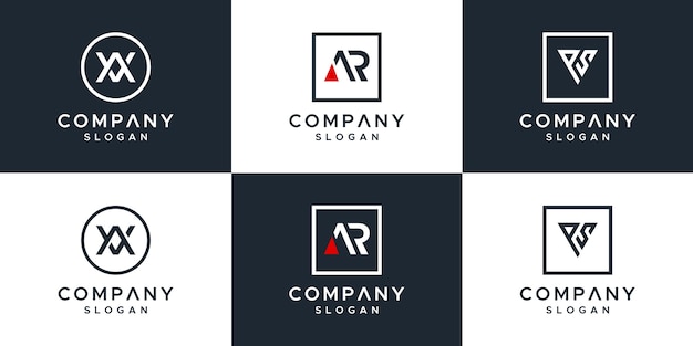 Lettera set logo design