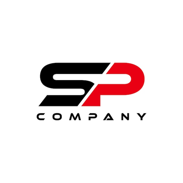 Letter SP Company Logo Design