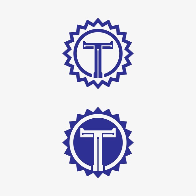 letter T logo afbeelding en lettertype T ontwerp grafische vector