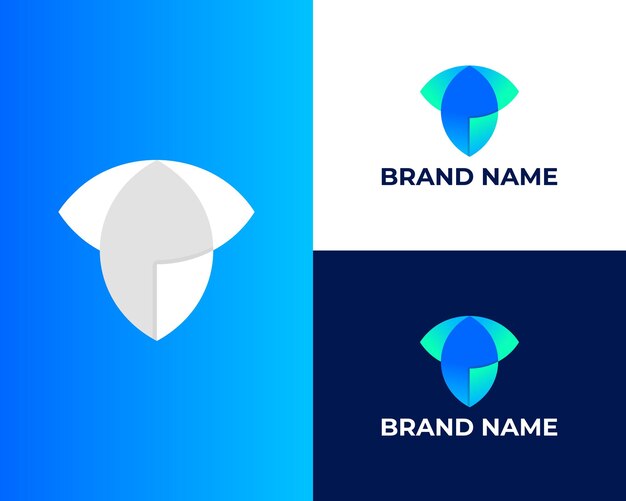 Letter T logo icon design template elements