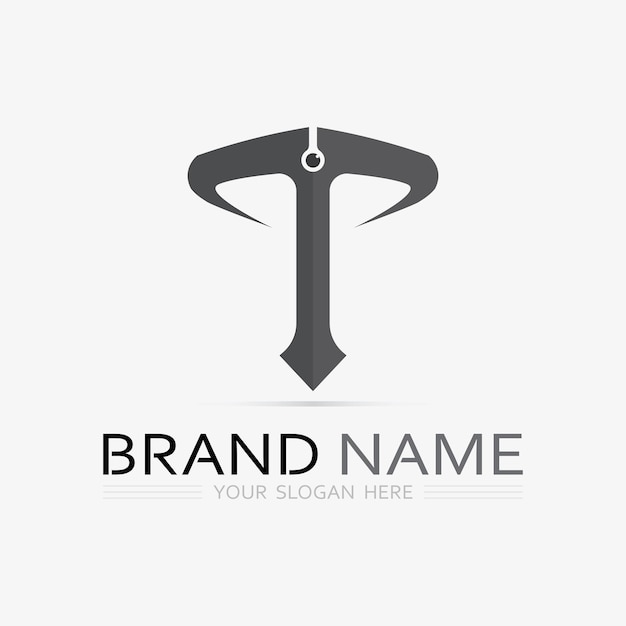 letter T logo image and font T design graphic vector