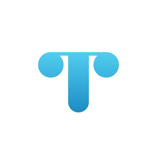 Letter T logo pictogram ontwerp sjabloon elementen vectorillustratie