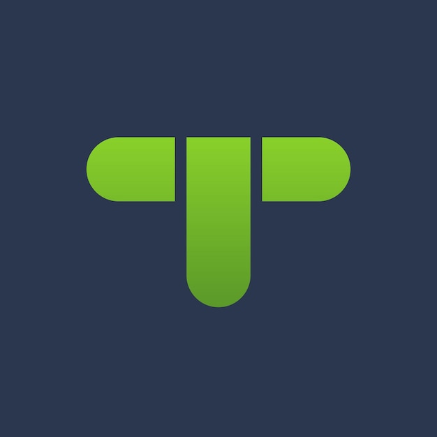 Letter T logo pictogram ontwerp sjabloon elementen vectorillustratie