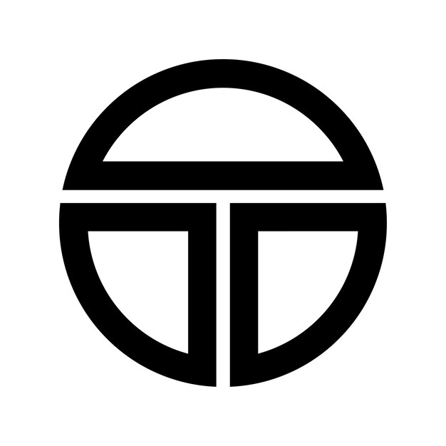 letter T logo vector