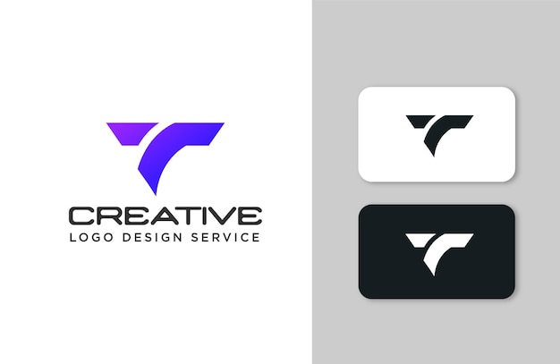 Premium Vector | Letter t logo