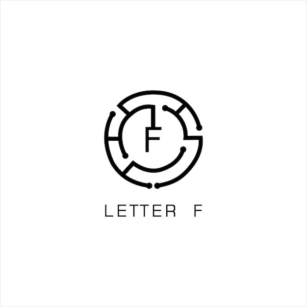 Letter Tech Logo-ontwerp