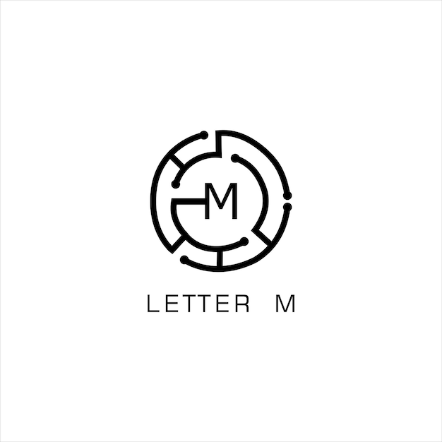 Letter Tech Logo-ontwerp