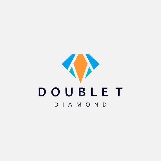 letter TT diamond logo design template