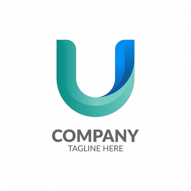 Letter U Logo Template